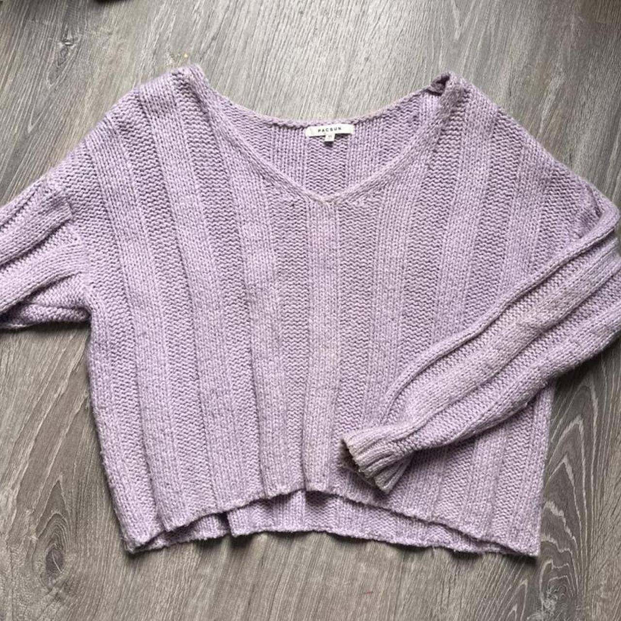 UNIF Women's Purple Jumper | Depop