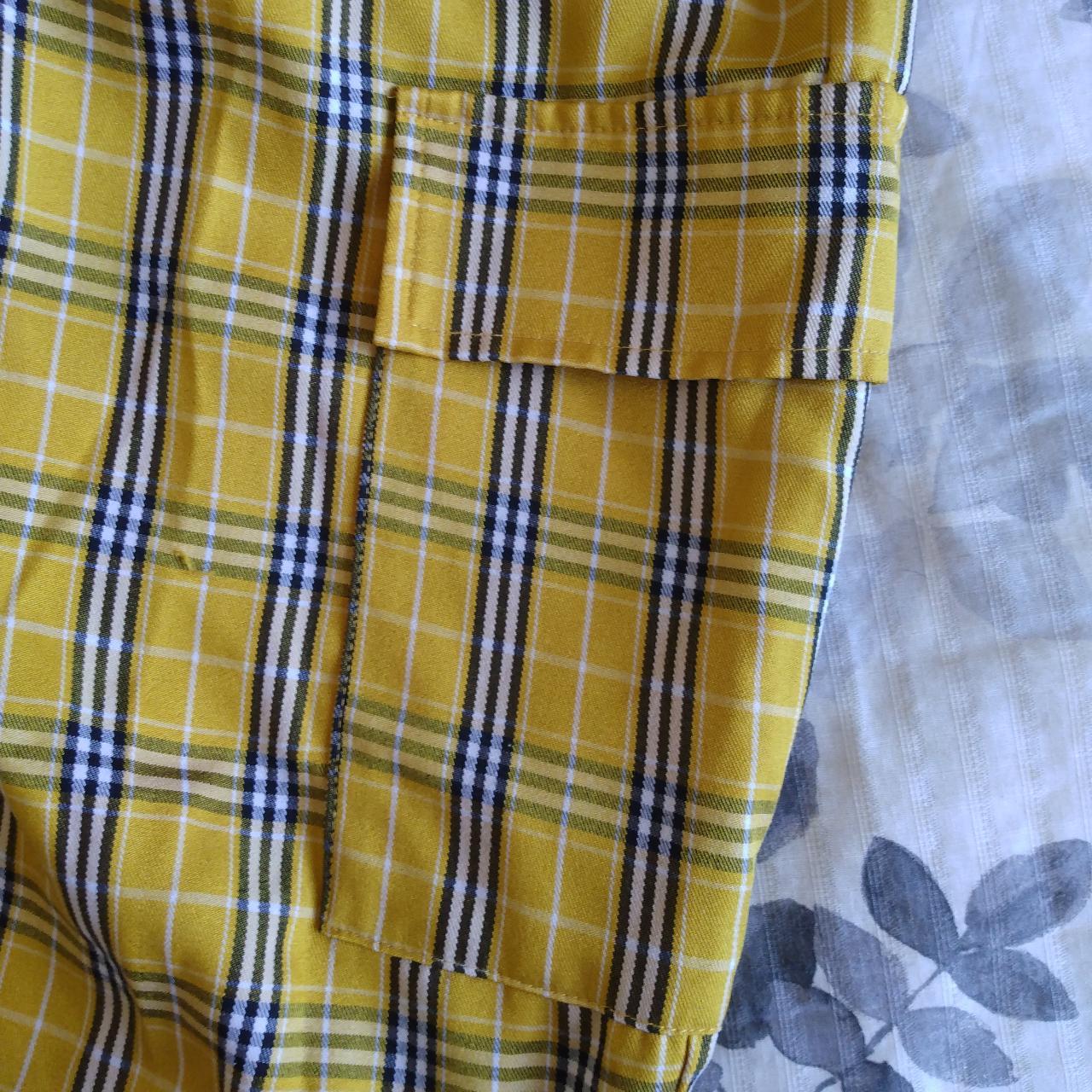 plaid cargo pants