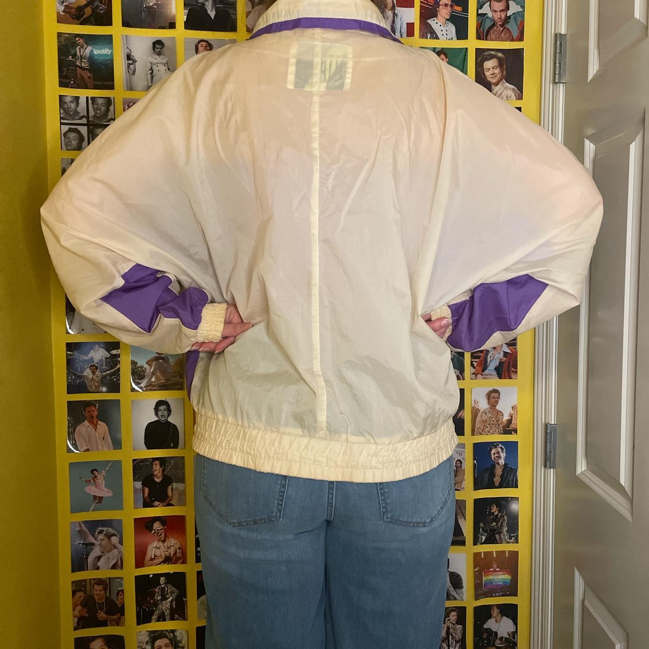 Gitano Men's Cream and Purple Jacket (4)