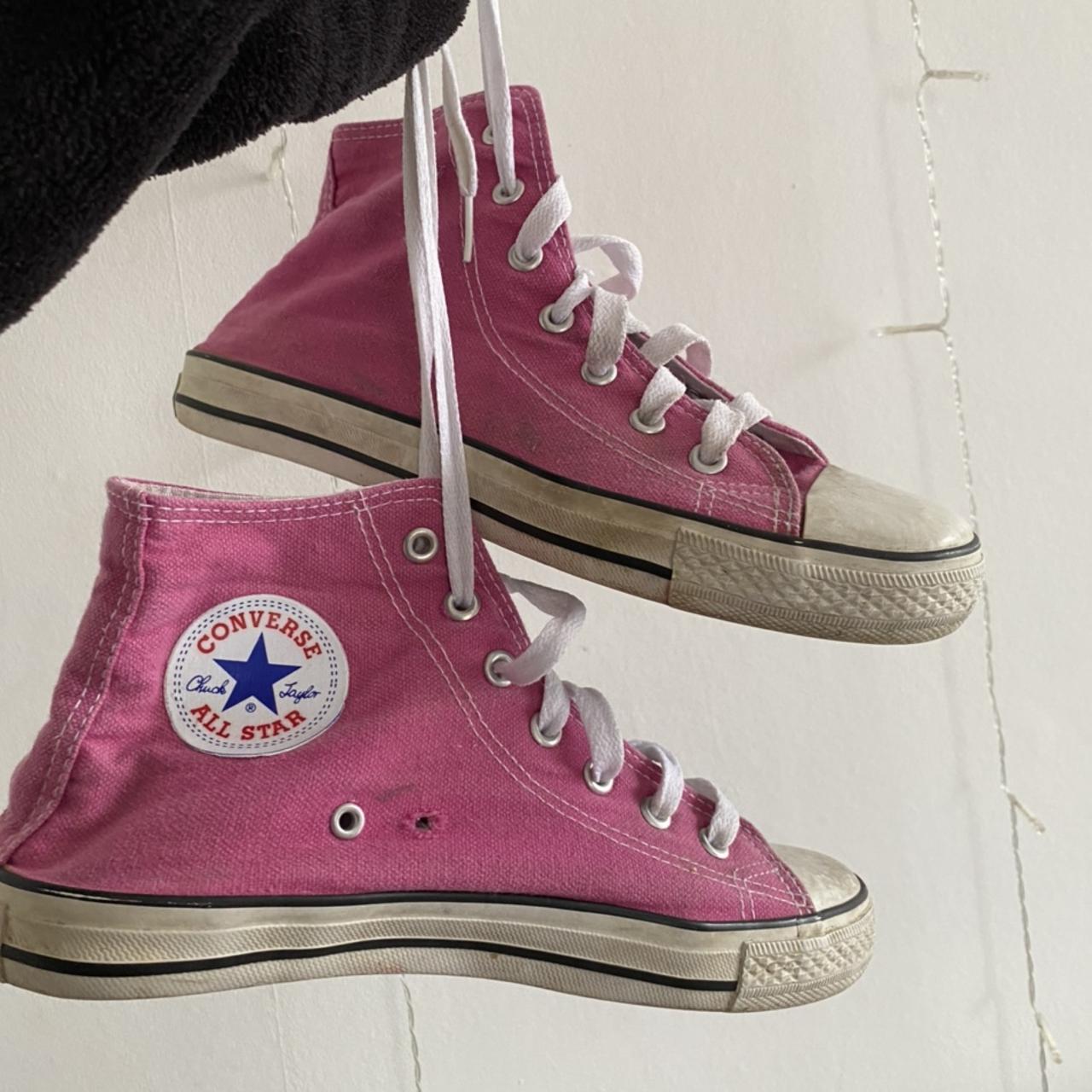 pink converse size 5