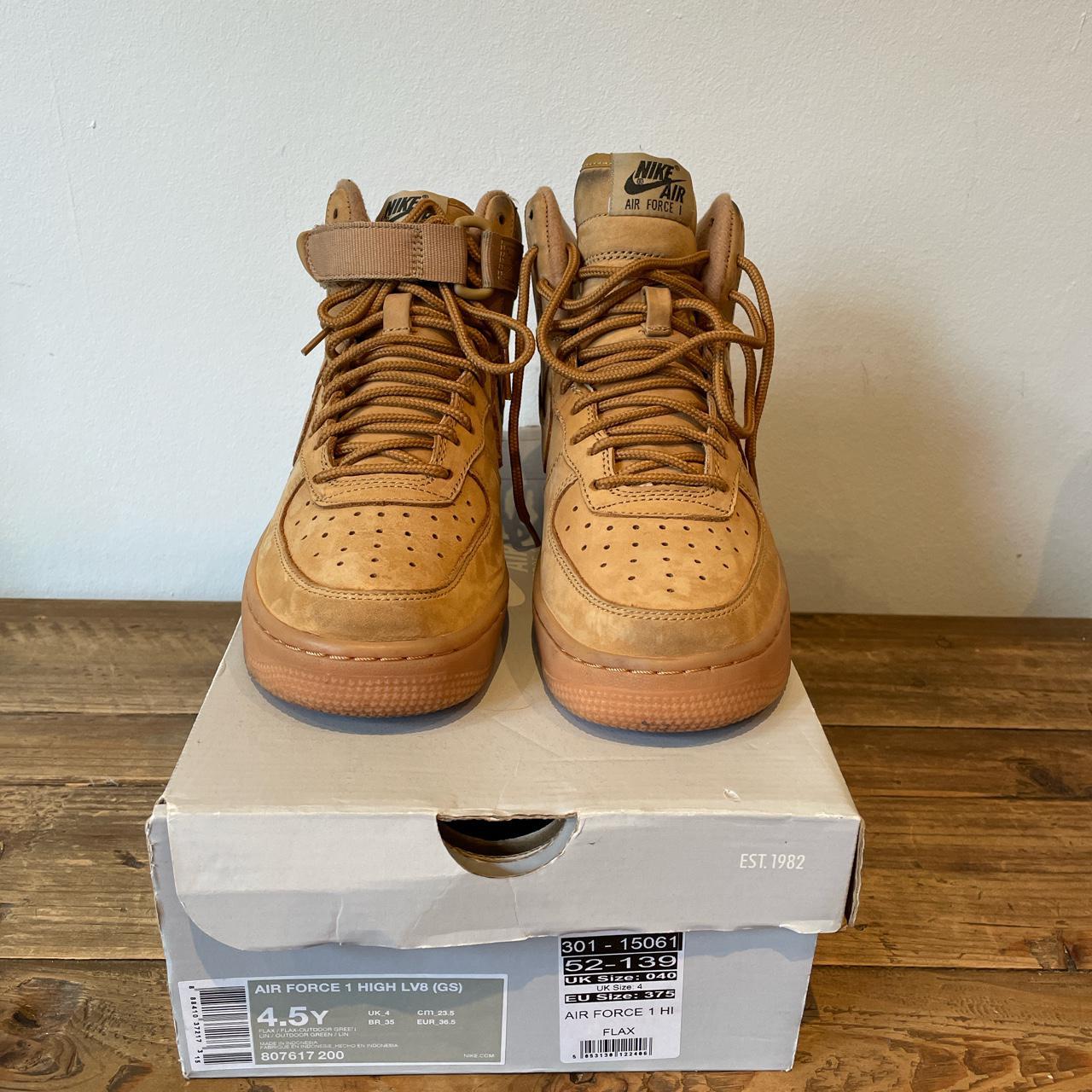 nike af1 high gs flax