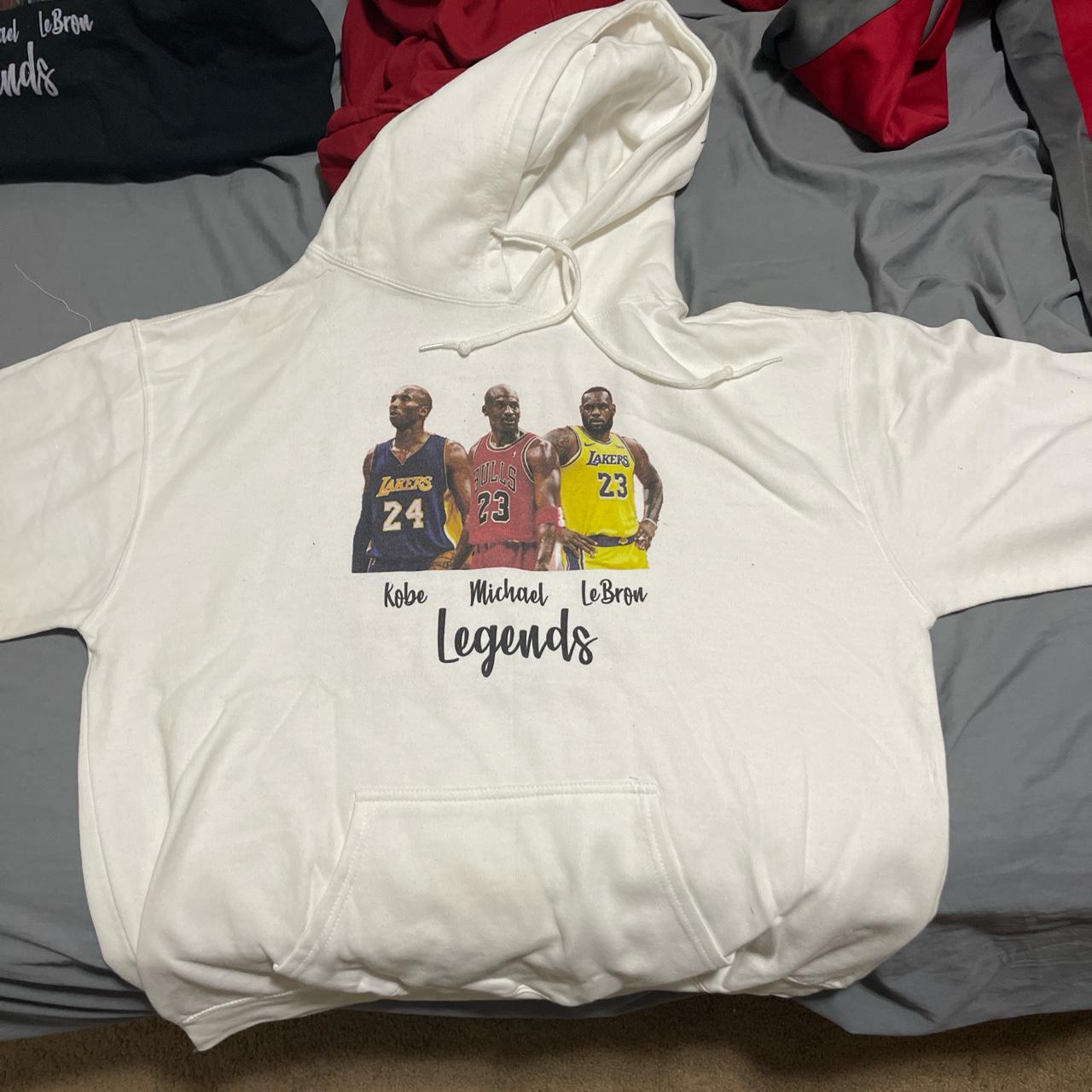 champion kobe lebron jordan hoodie