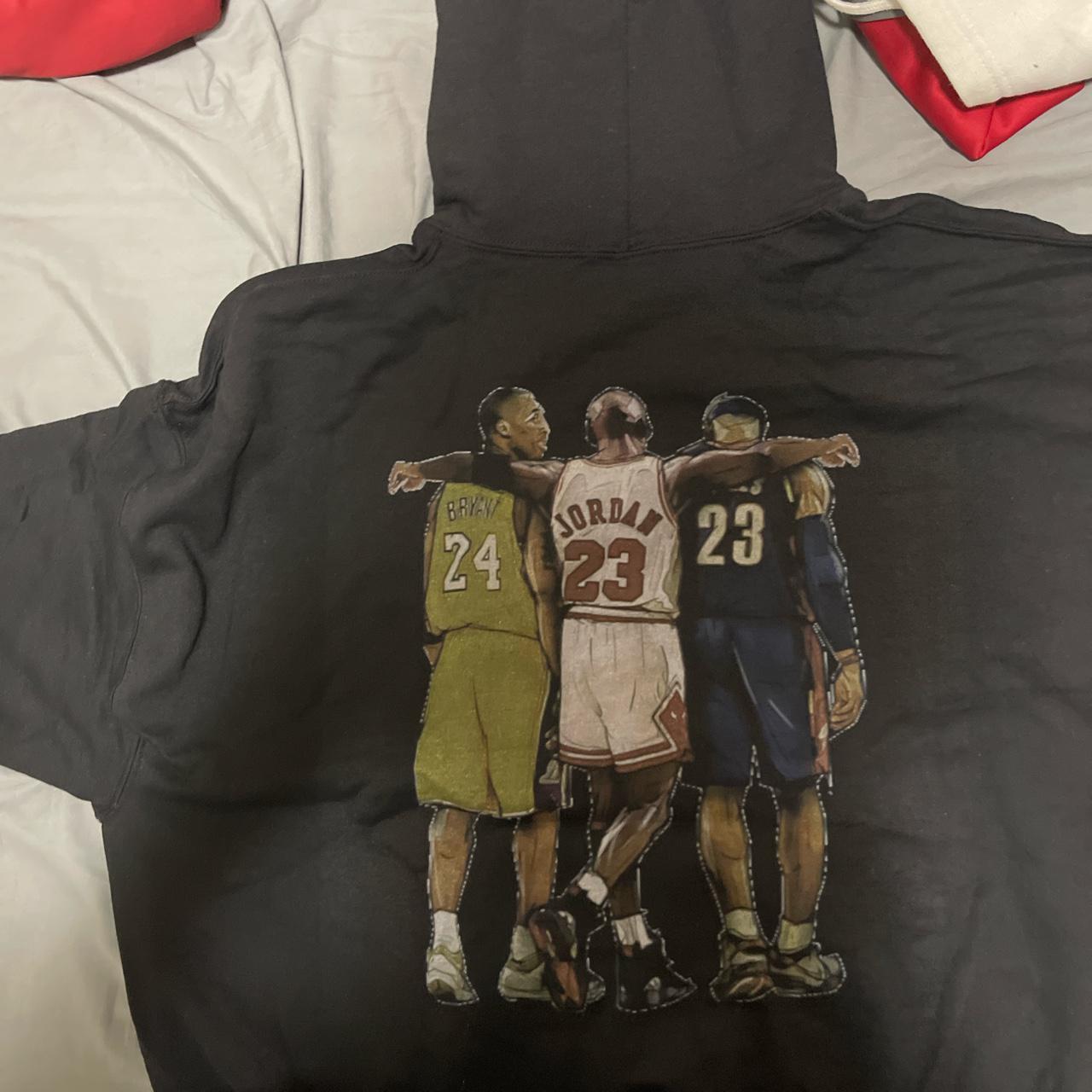champion kobe lebron jordan hoodie