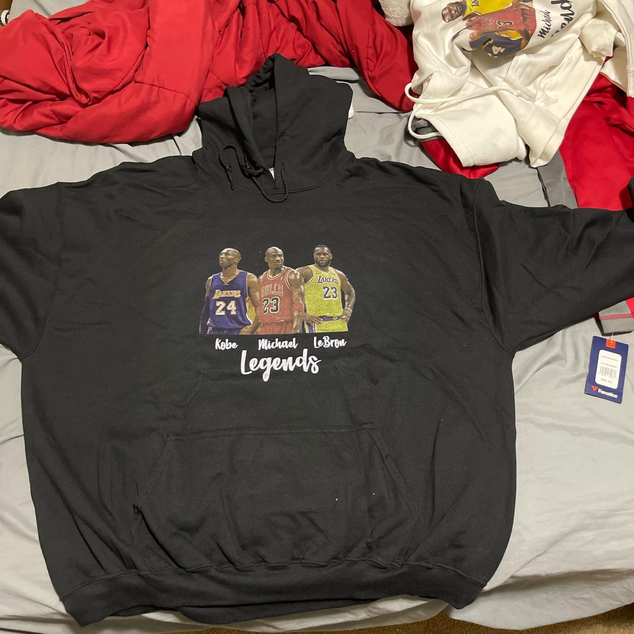 champion kobe jordan lebron hoodie