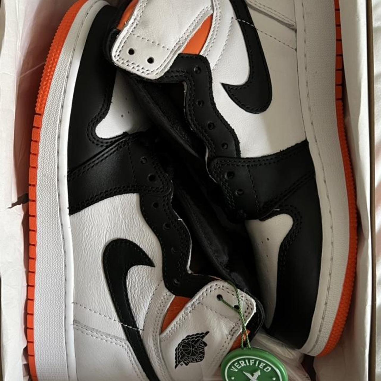 BRAND NEW JORDAN 1 ELECTRO ORANGE StockX... Depop