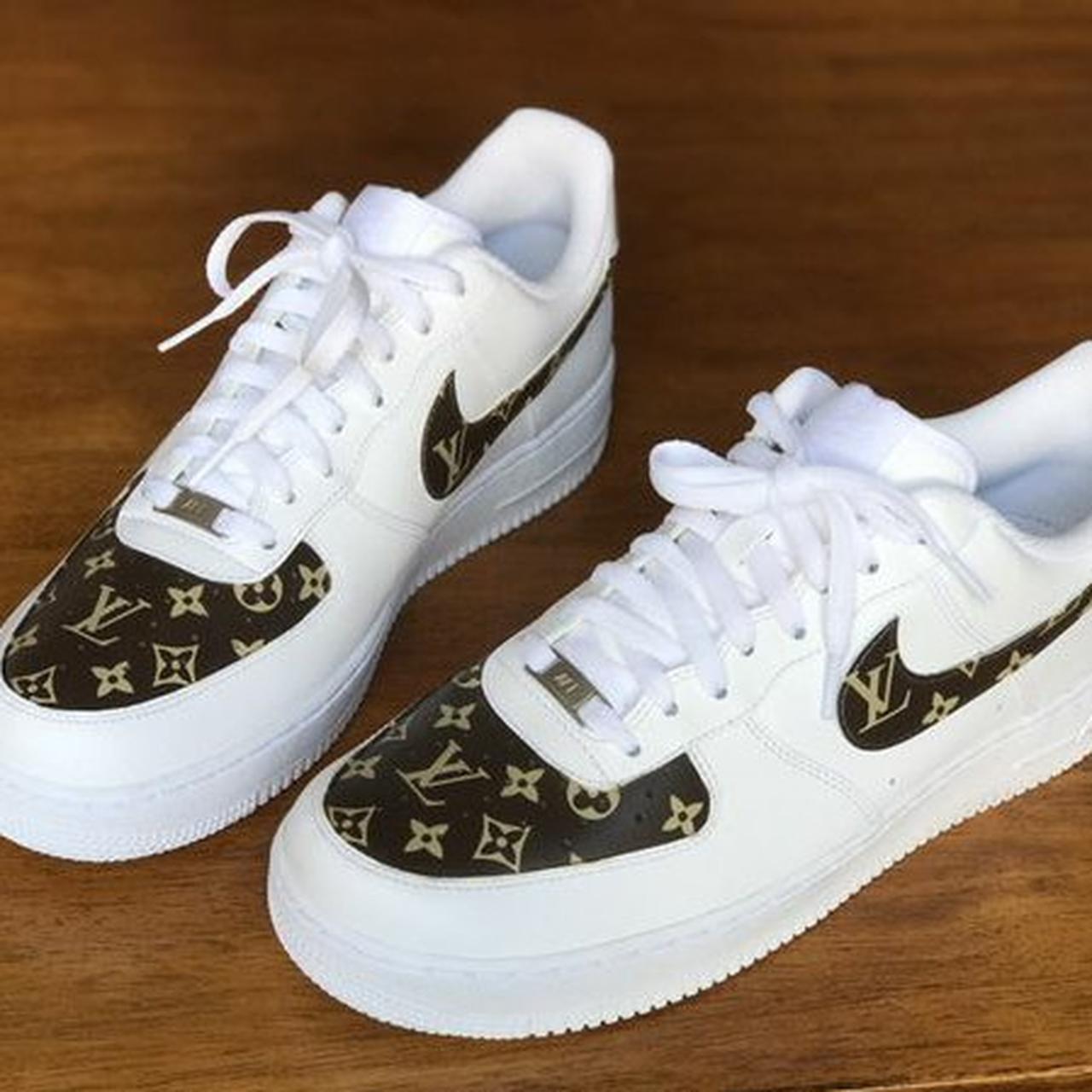 Louis Vuitton custom air force 1, These are made to
