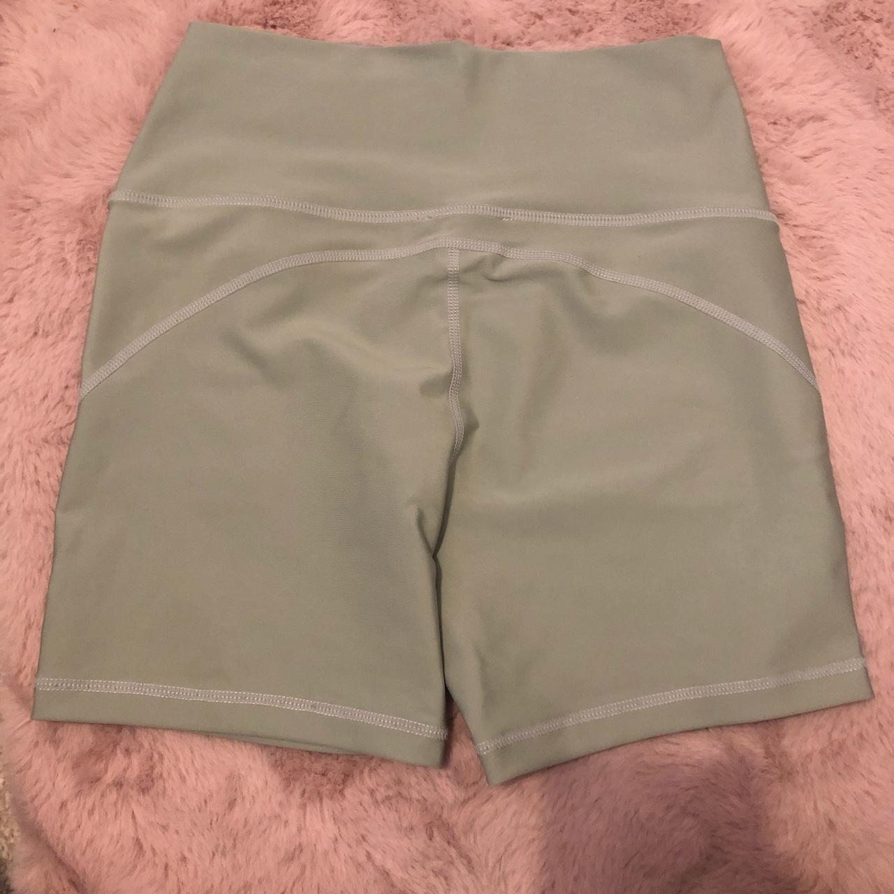 PLT Sport cycling shorts. grey but slight green... Depop