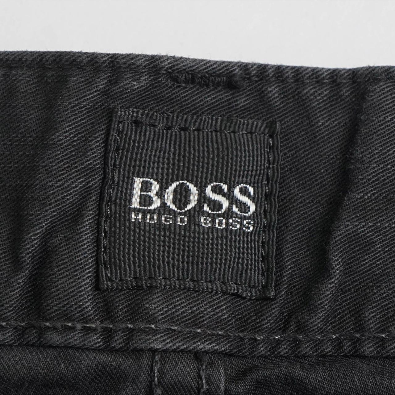 Hugo Boss Men's Black Trousers | Depop