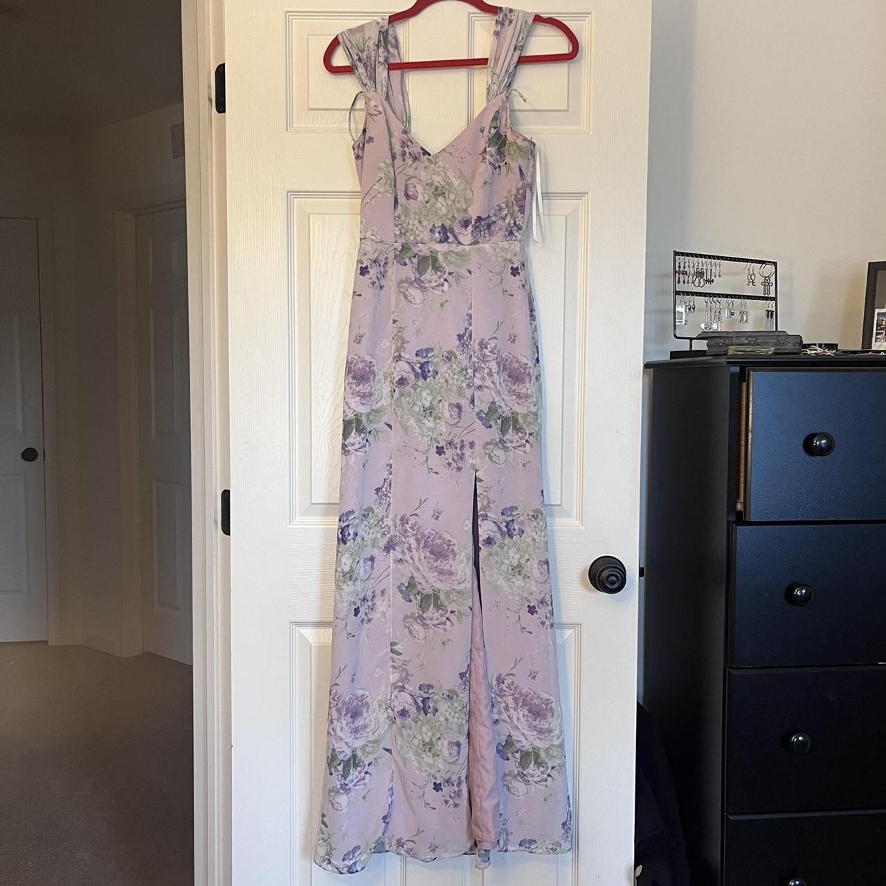 Product Image 1 - Floral lavender brides maid dress.