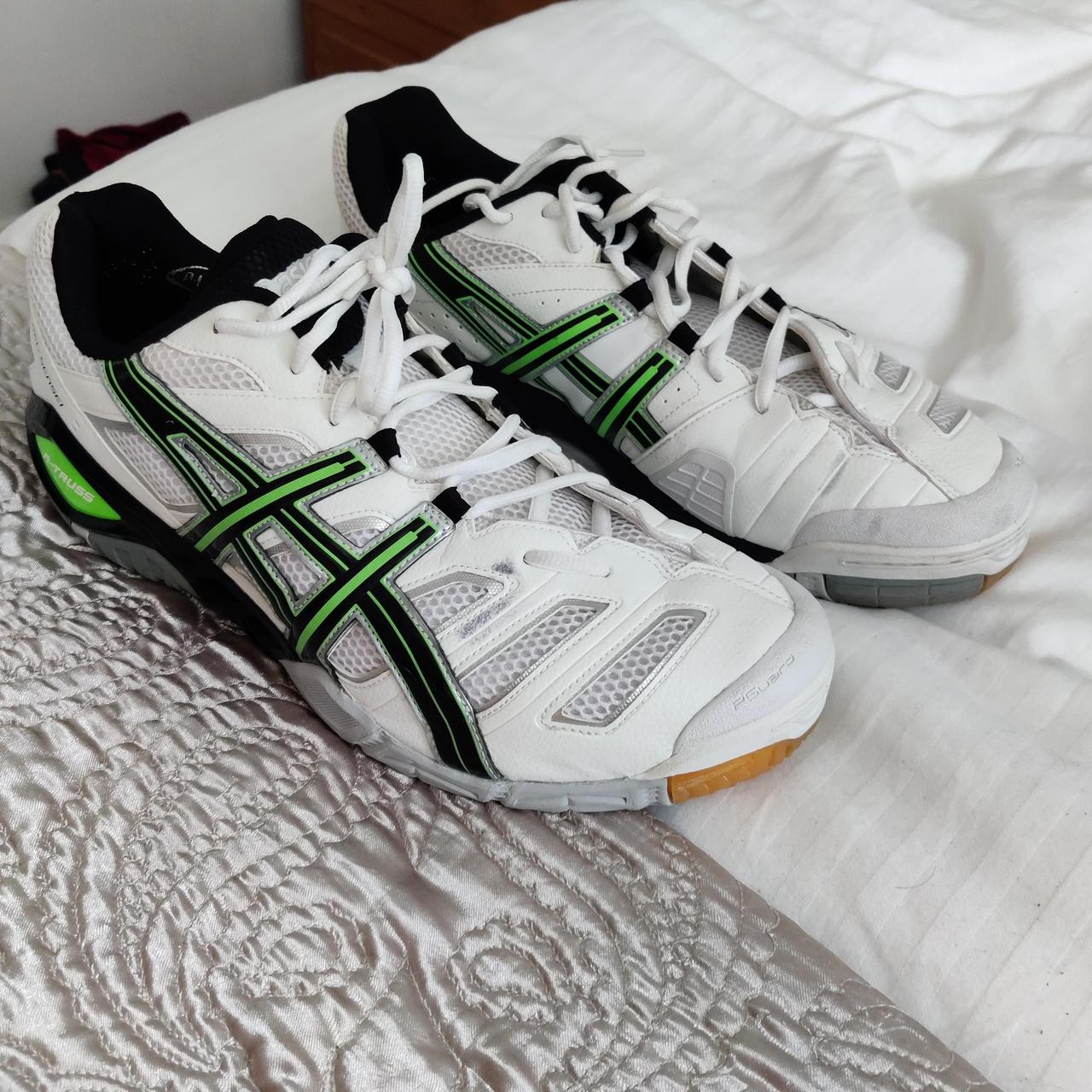 gel sensei 4 mid cut neon green