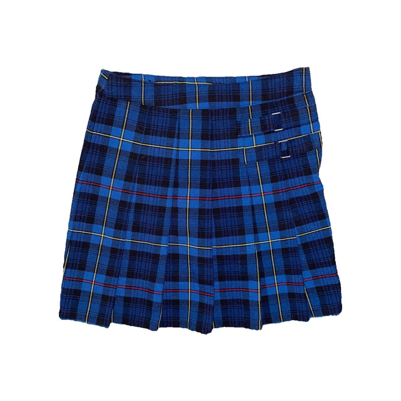 Pleated Plaid Mini Skirt cute pleated mini... - Depop