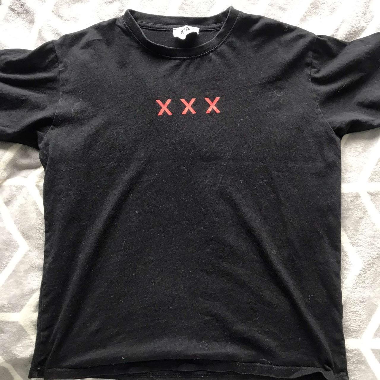 SHEIN XXXtentacion merch black T-shirt graphic... - Depop