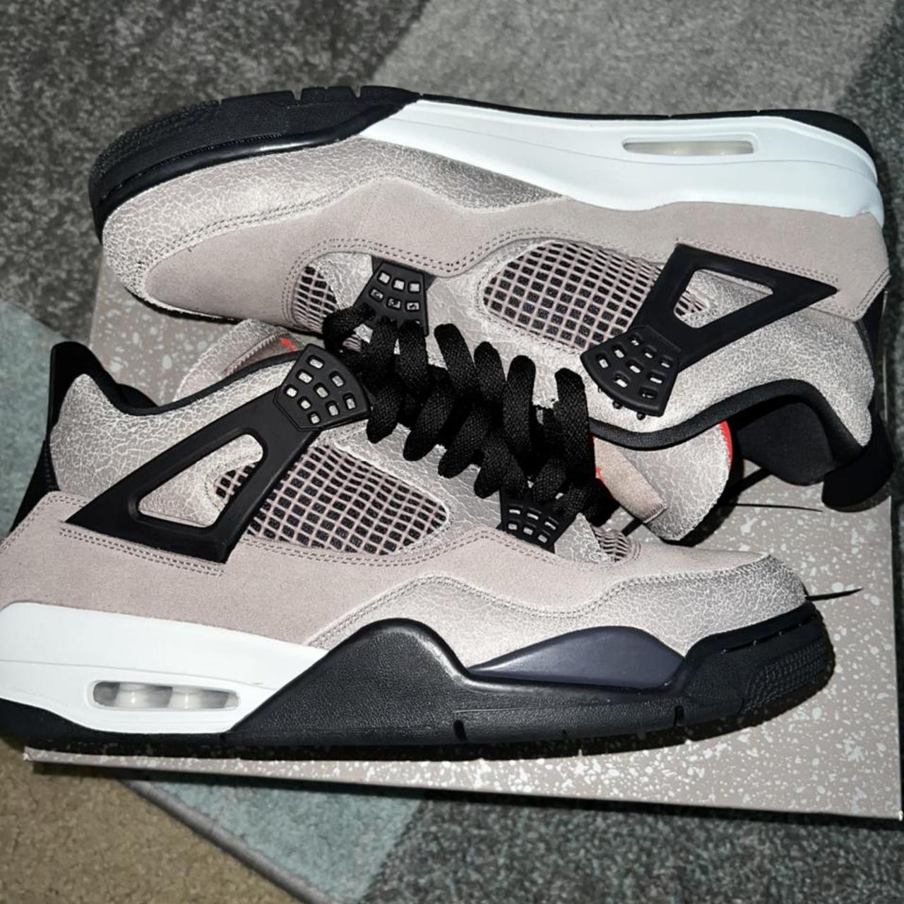 Jordan 4 Taupe haze VNDS Size 12.5 #retro #streetwear - Depop