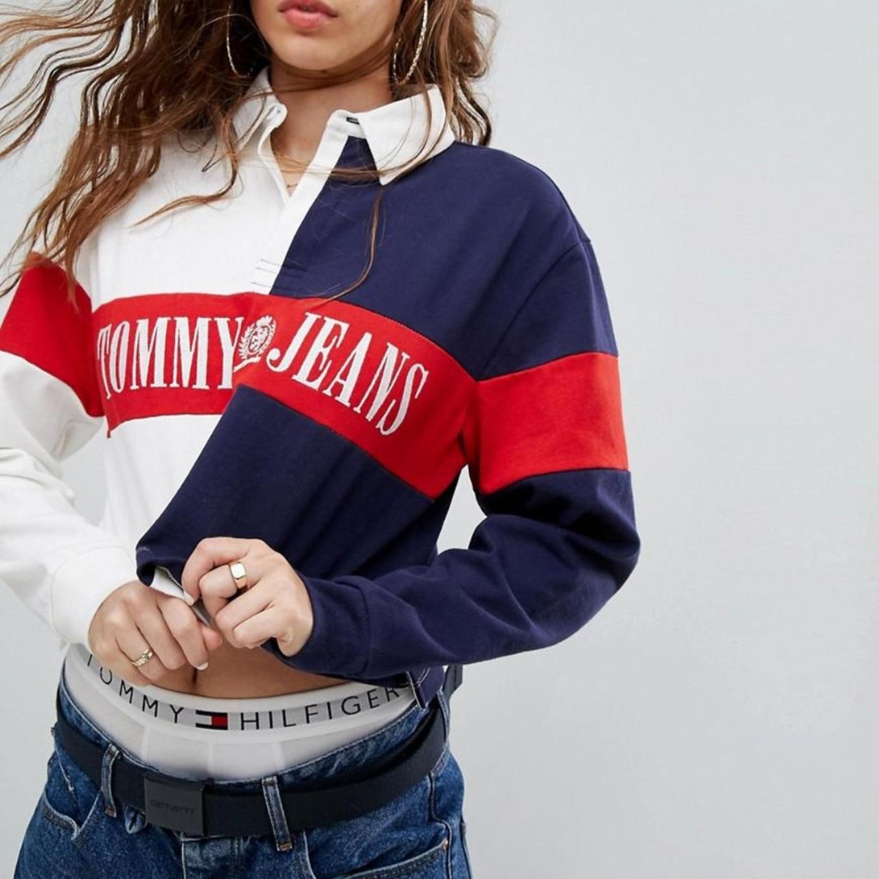 Hoodie Tommy Jeans Stripe Tommy Hilfiger Pullover Limited Edition