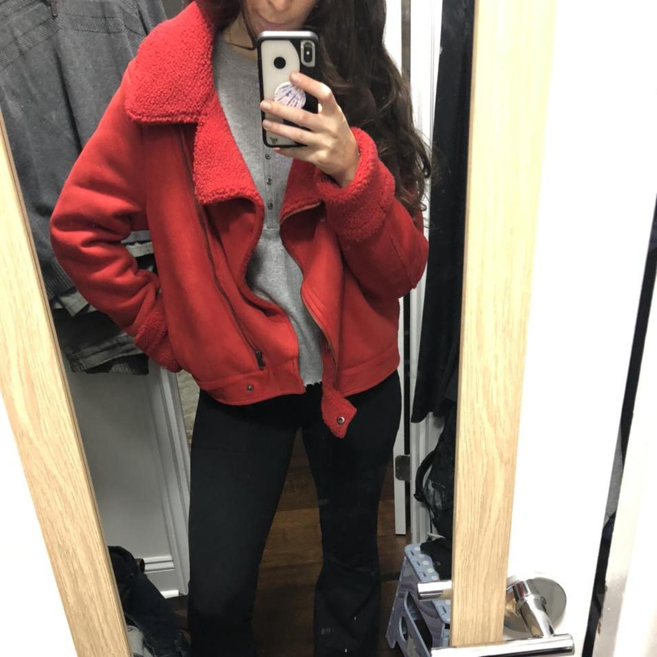 sherpa moto jacket