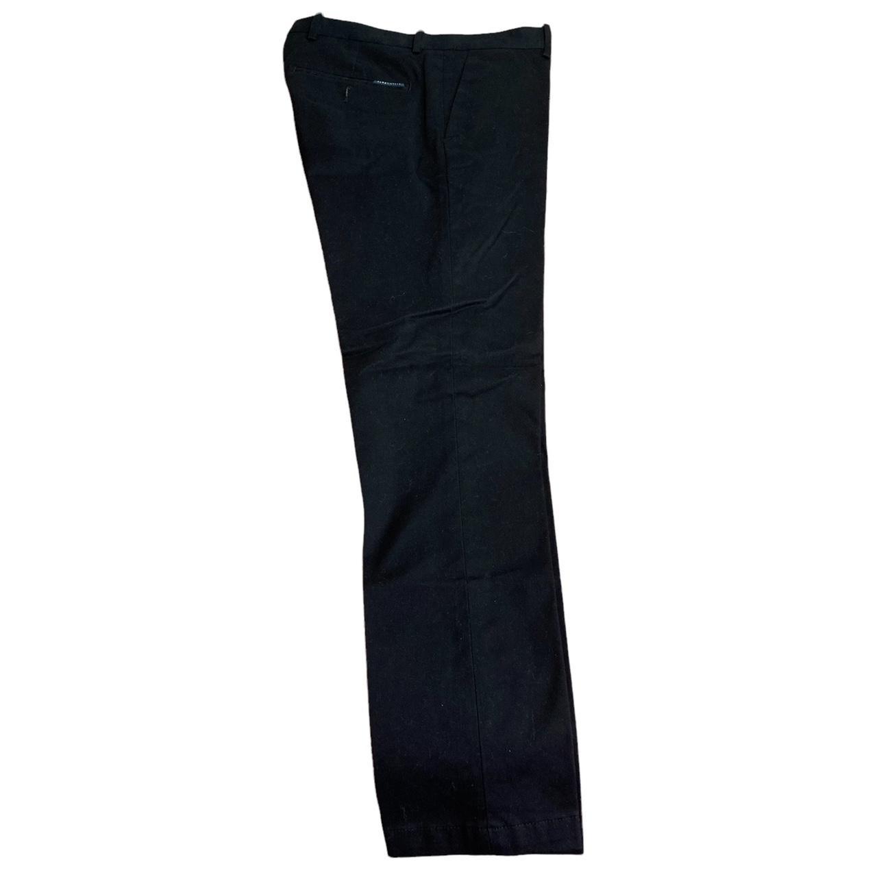 Perry Ellis Men's Black Trousers Depop