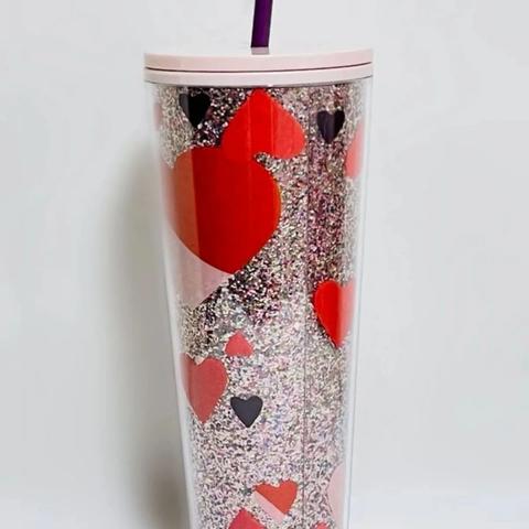 NWT Starbucks Wave Tumbler in Pink & Purple So - Depop