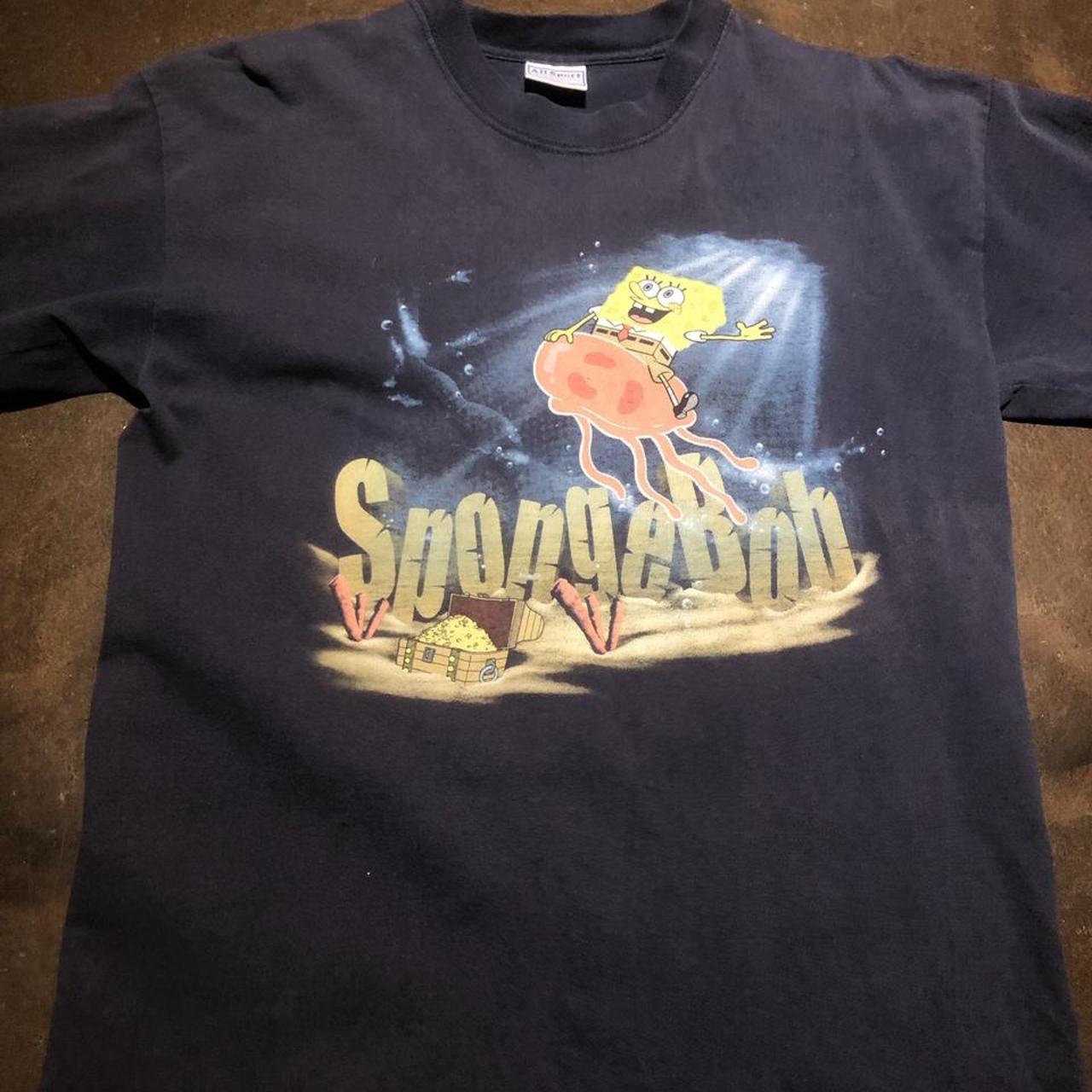 Vintage Y2K 2000s SpongeBob SquarePants T Shirt... - Depop