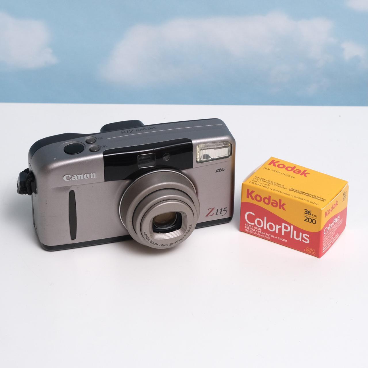Canon Sure Shot Z115 Point and Shoot 35mm Film... Depop