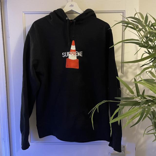 Supreme Sideline Hooded Sweatshirt “Light Pine” Size - Depop