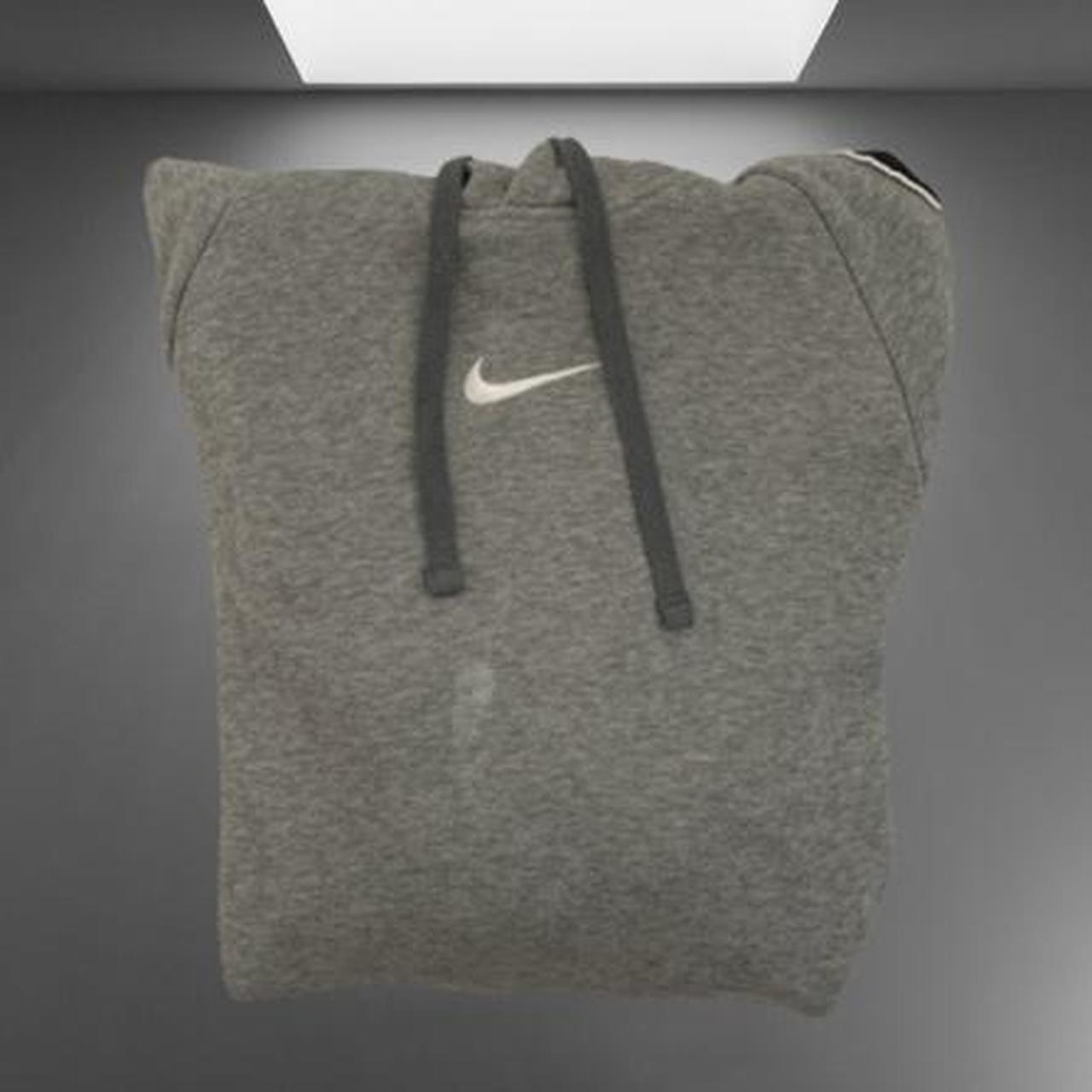 nike air hoodie grey and green