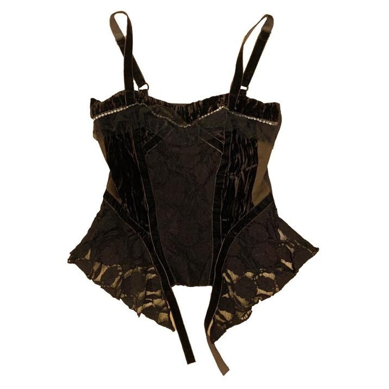 Women's Brown Corset | Depop