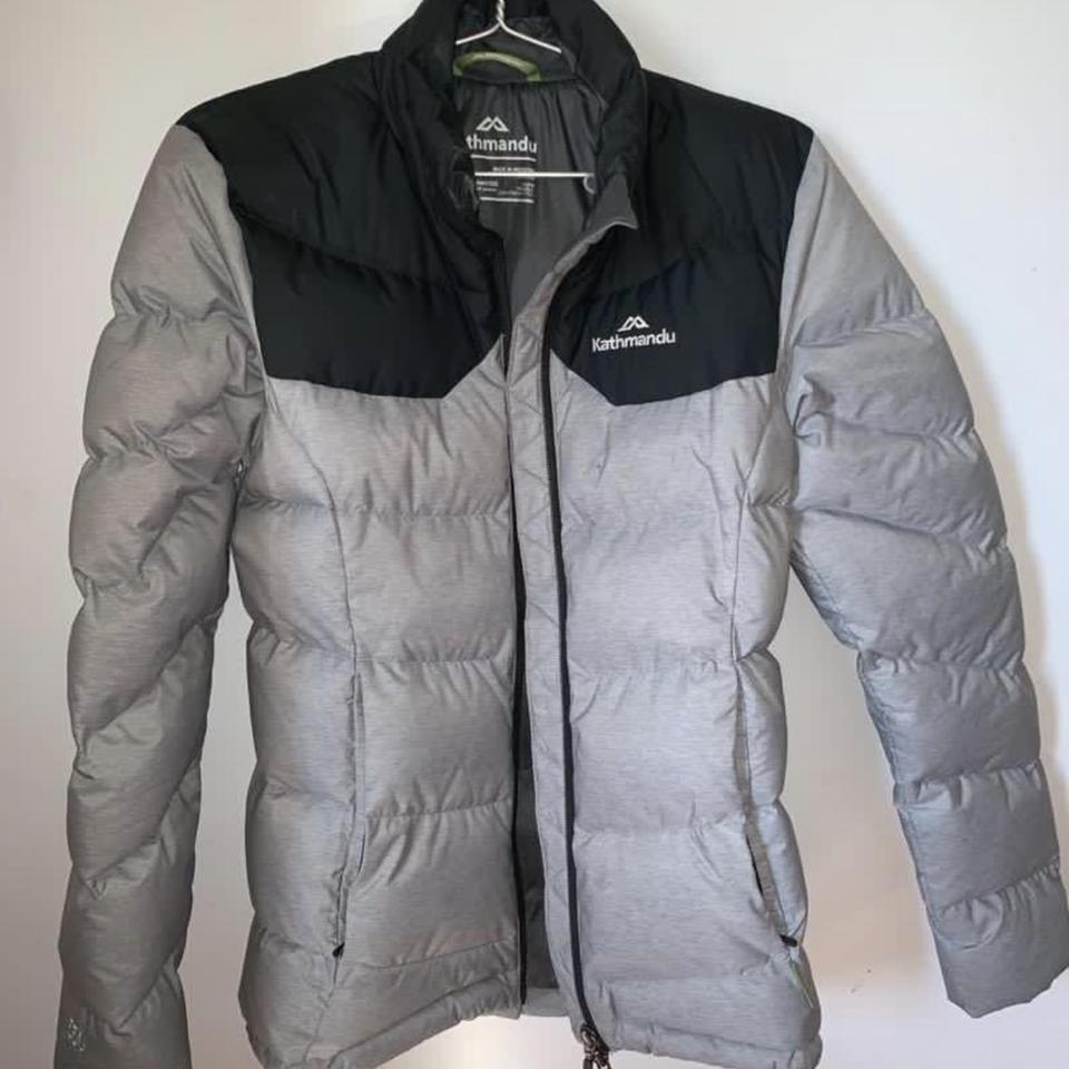 Kathmandu Epiq Down Jacket with small wax stain as... - Depop