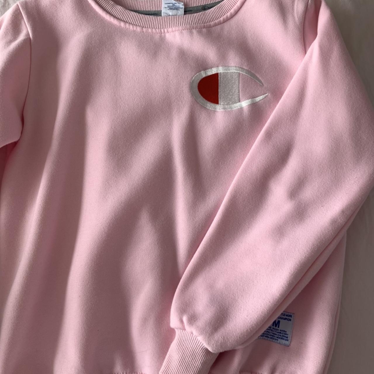 Light pink hotsell champion jumper