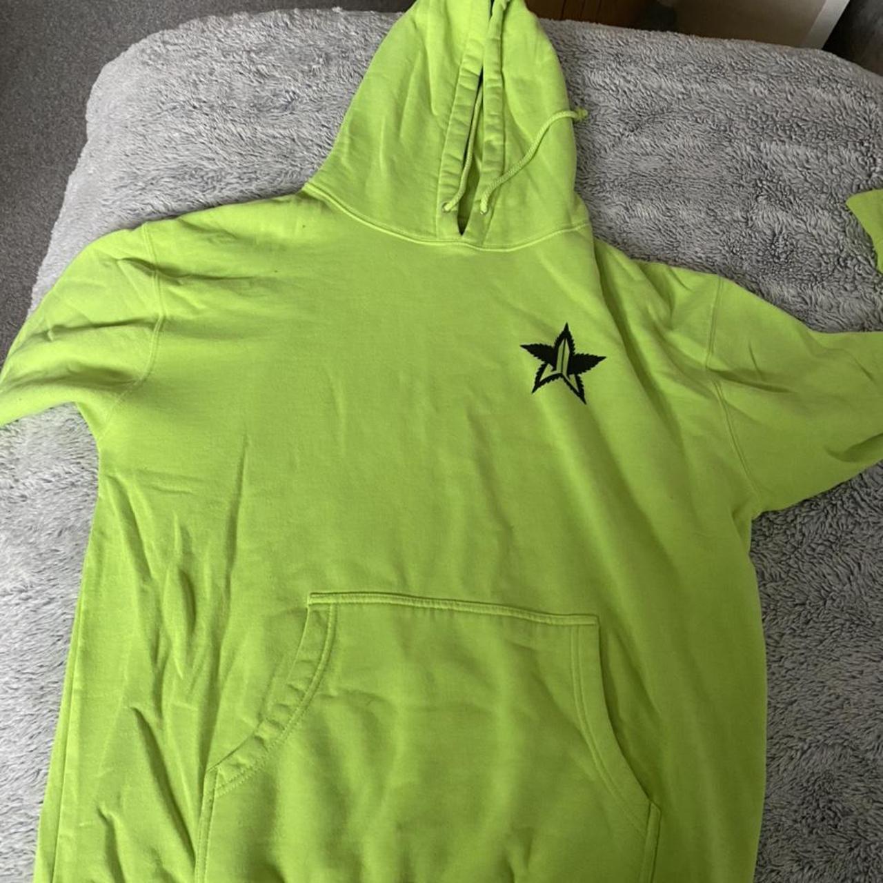 jeffree star green hoodie