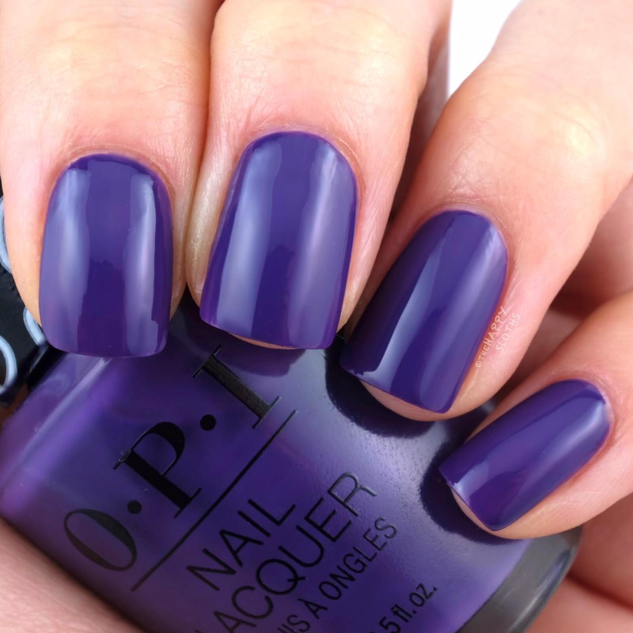 opi purple shades