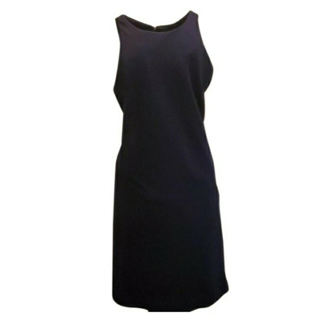 Cynthia Rowley navy blue dress. Size 6. Unique cut... - Depop