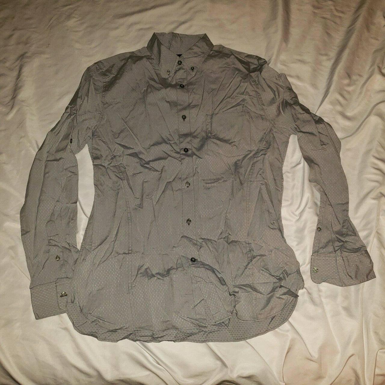 John Varvatos Men's Kuhl Tee, Dark Brown, X-Small