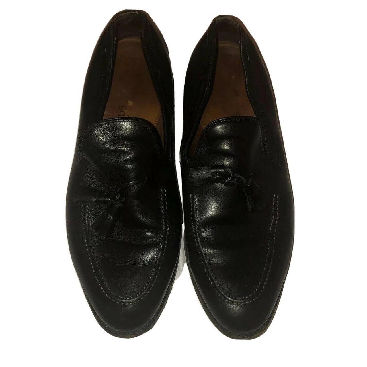 Allen Edmonds Saratoga Black Leather Loafers Slip On... - Depop