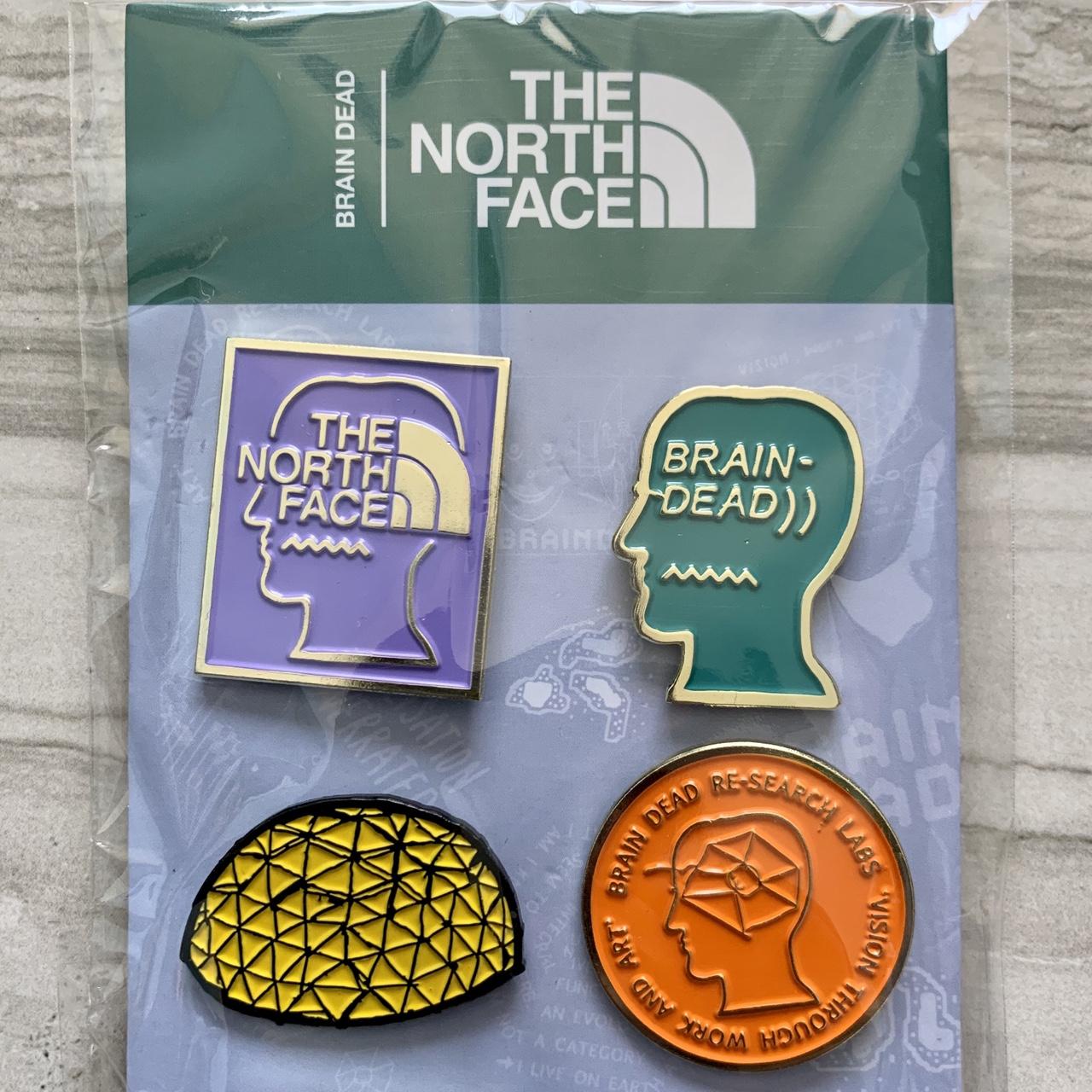 The North Face x Brain Dead Pins (x1) For Sale: One | Depop The North Face x Brain Dead Pins (x1) For Sale: One | Depop