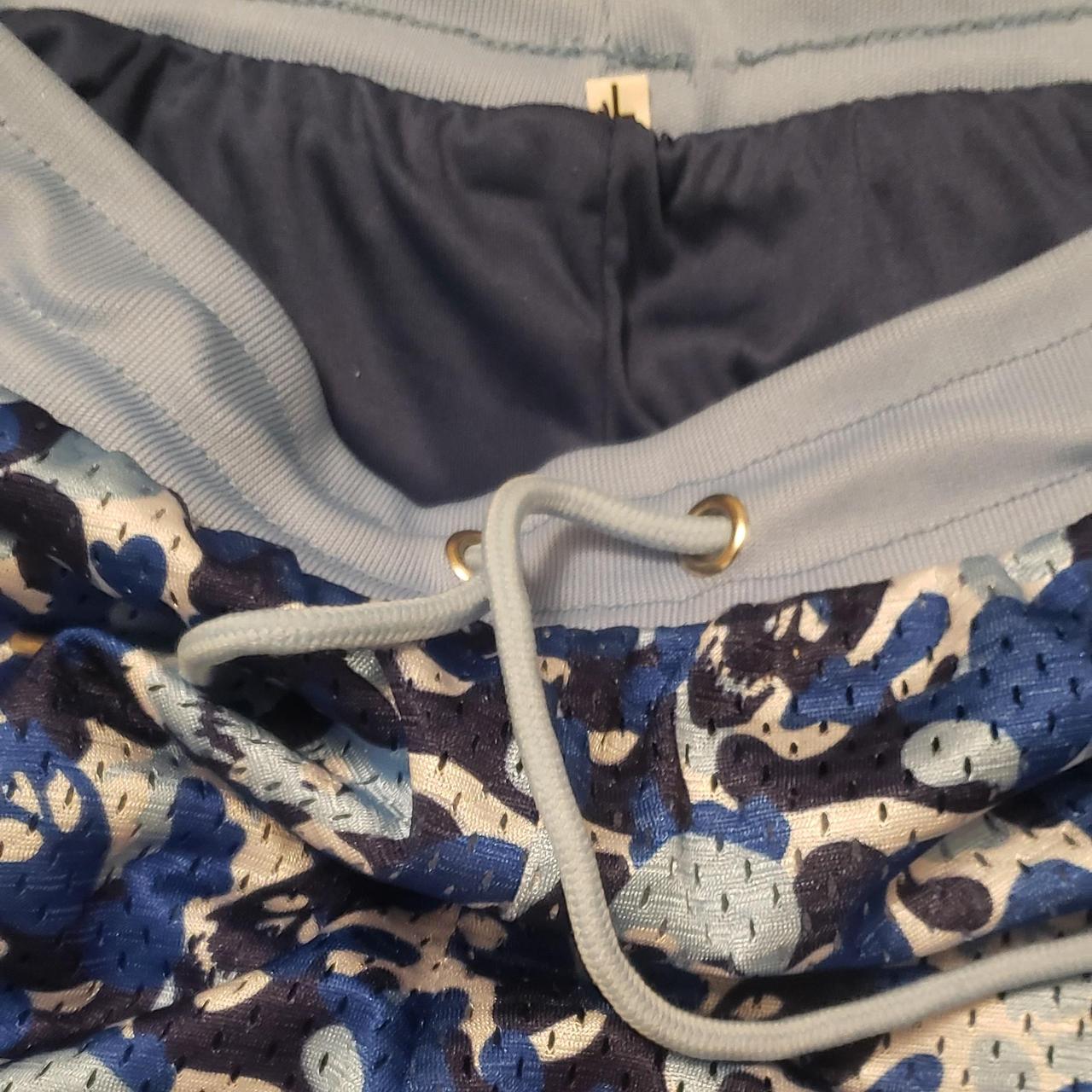 Men's Blue and White Shorts | Depop