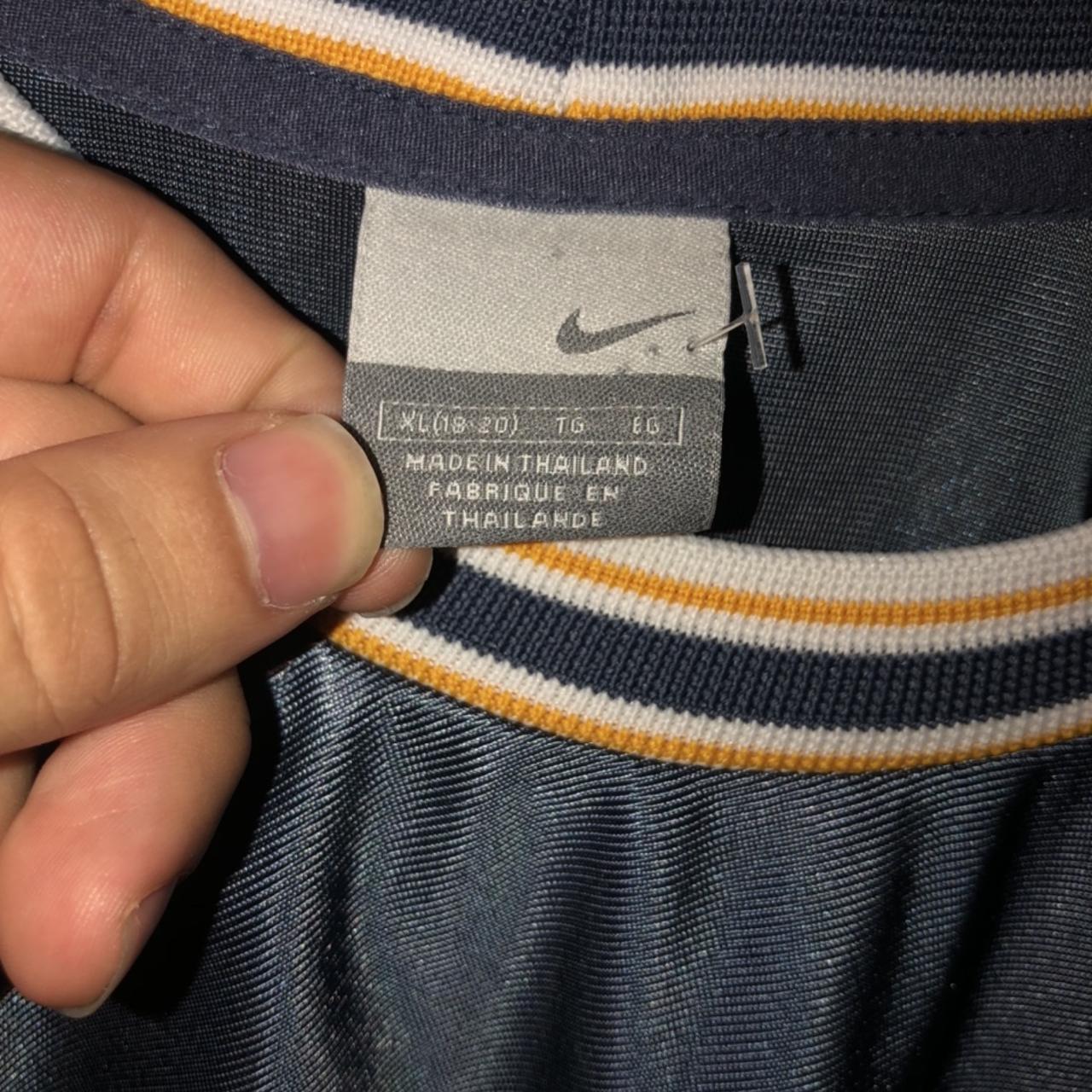 nike long sleeve polo vintage