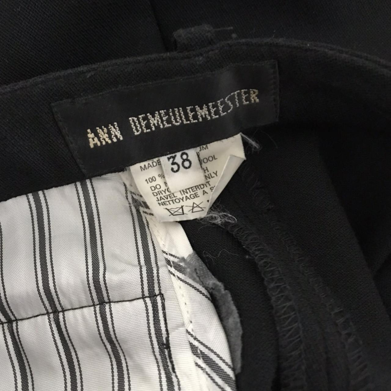 Ann Demeulemeester Women's Black Skirt (3)