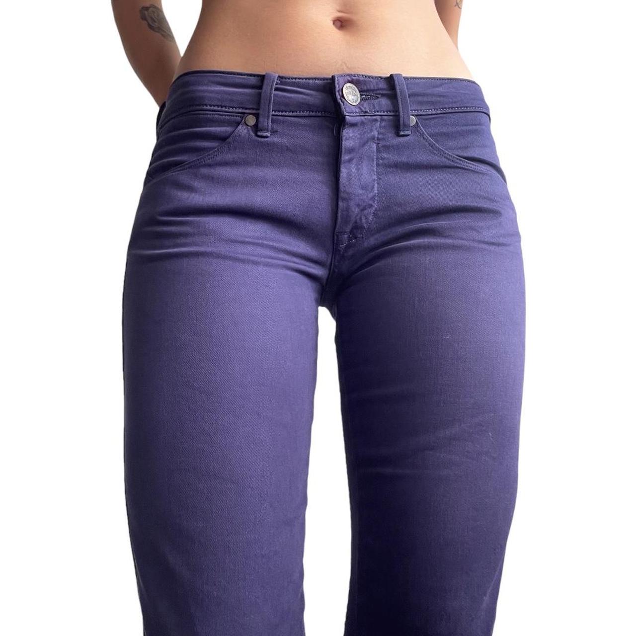 purple wrangler jeans