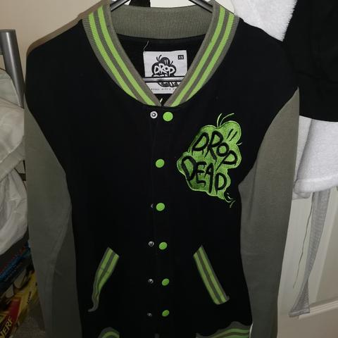 Brain dead split hot sale varsity jacket