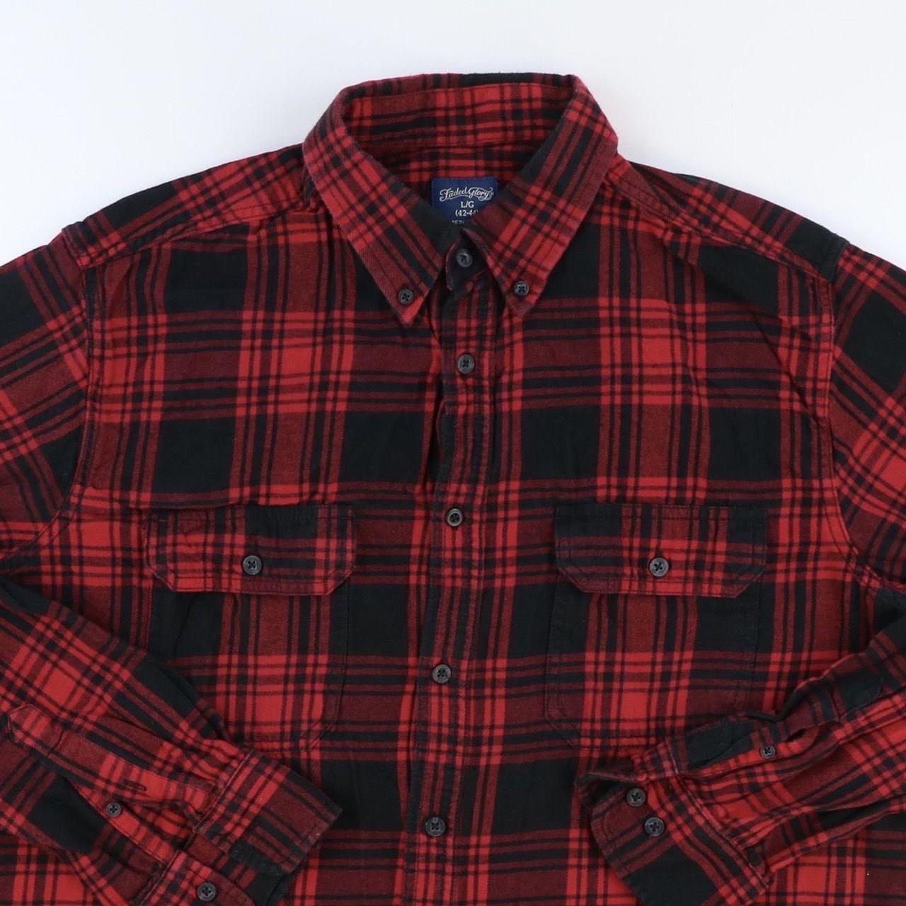 Vintage Flannel Shirt 90s Plaid Shirt Retro... - Depop