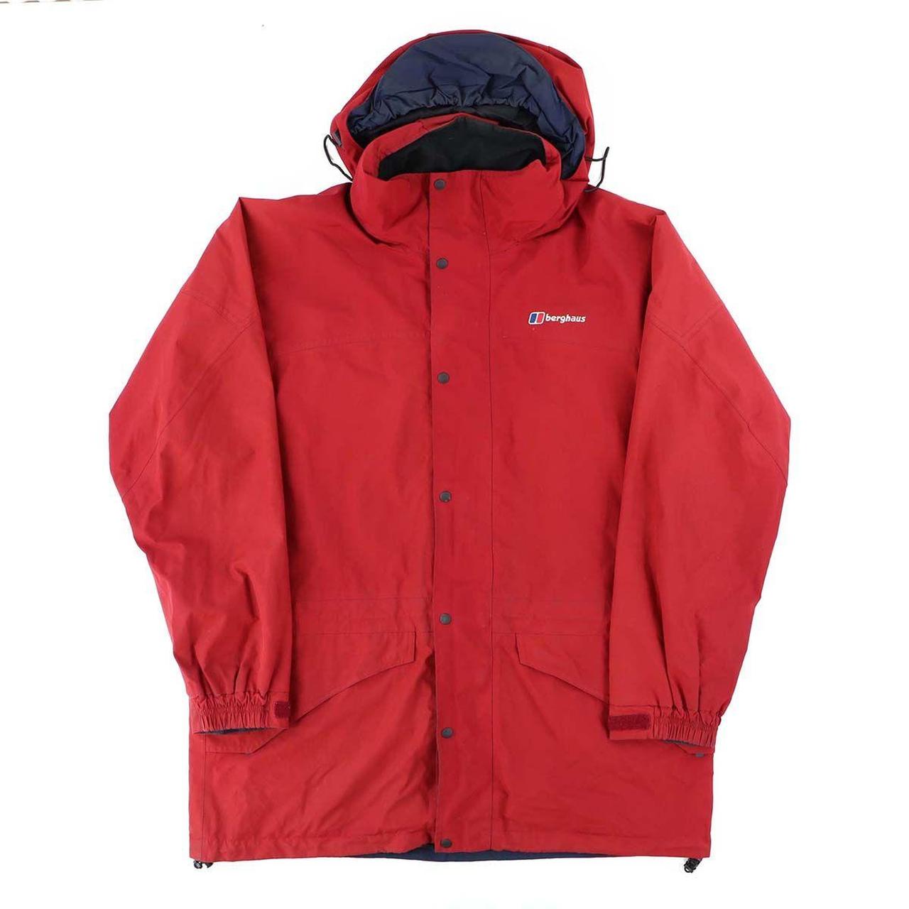 Berghaus Men's Red Jacket | Depop