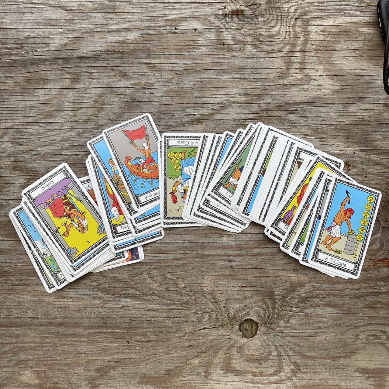 Full power deck (with instructions) of Tarot, 78... - Depop