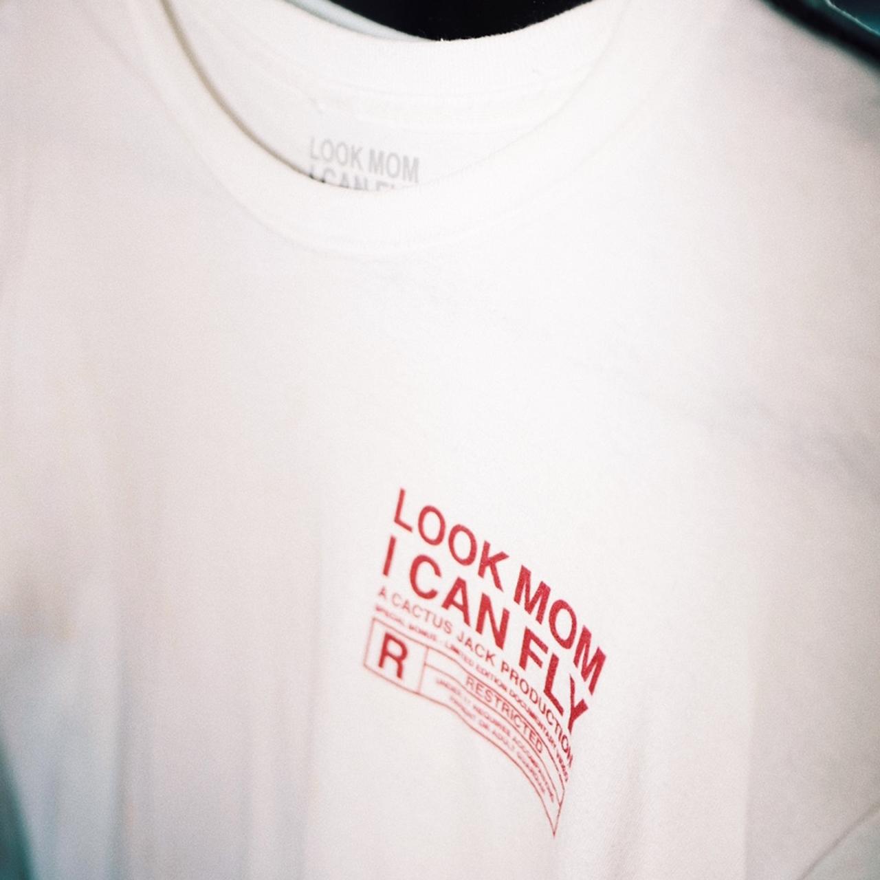 Travis Scott x Nike Look Mom I Can Fly I Tee White Men's - FW18 - US