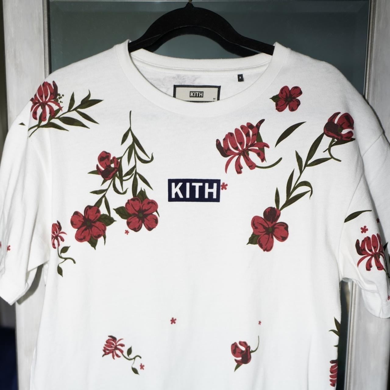 【お得用】【KITH】 Floral Classic Logo Tee トップス