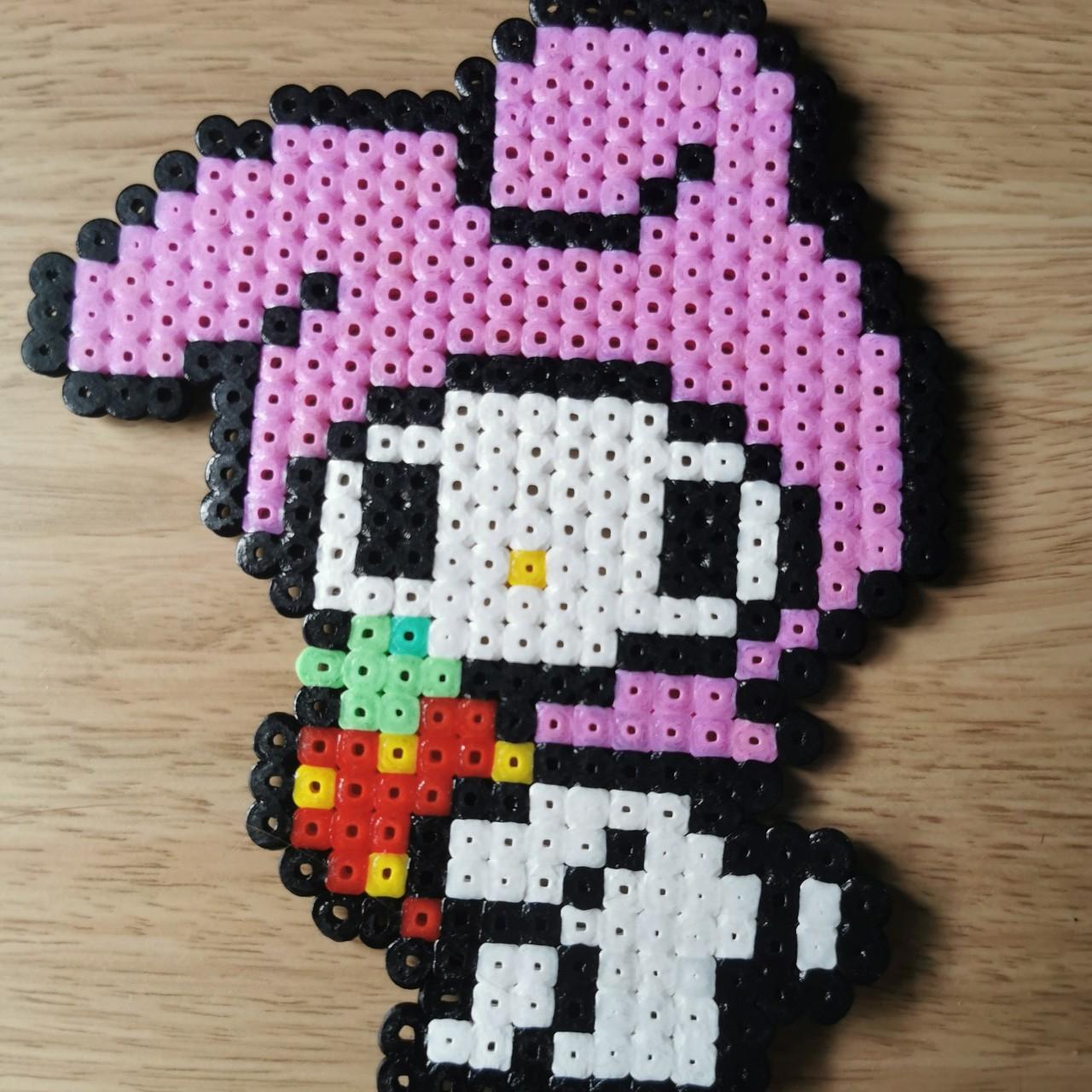 Diy Hello Kitty Perler Beads Keychain, How to make