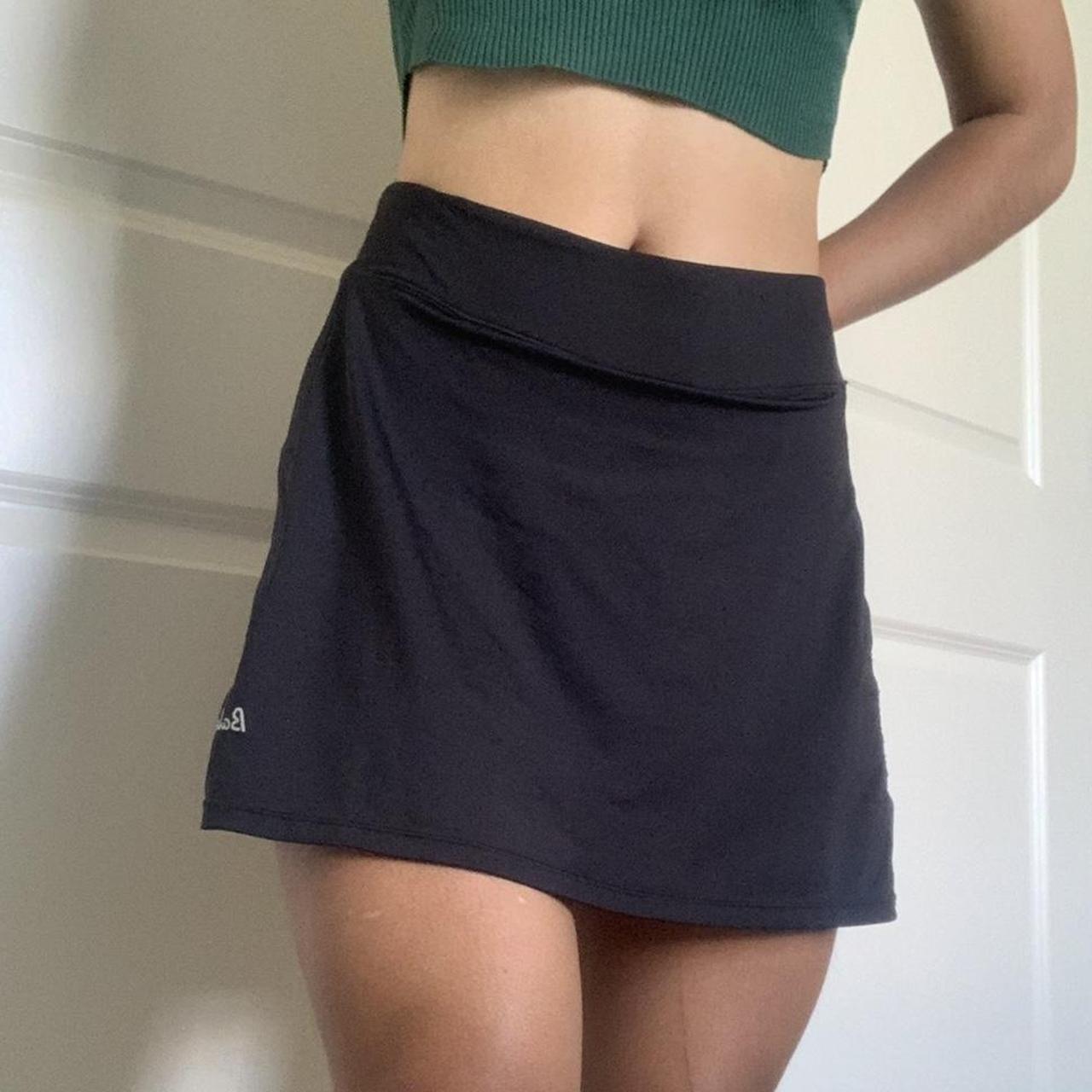 Baleaf athletic black tennis skirt with shorts... Depop
