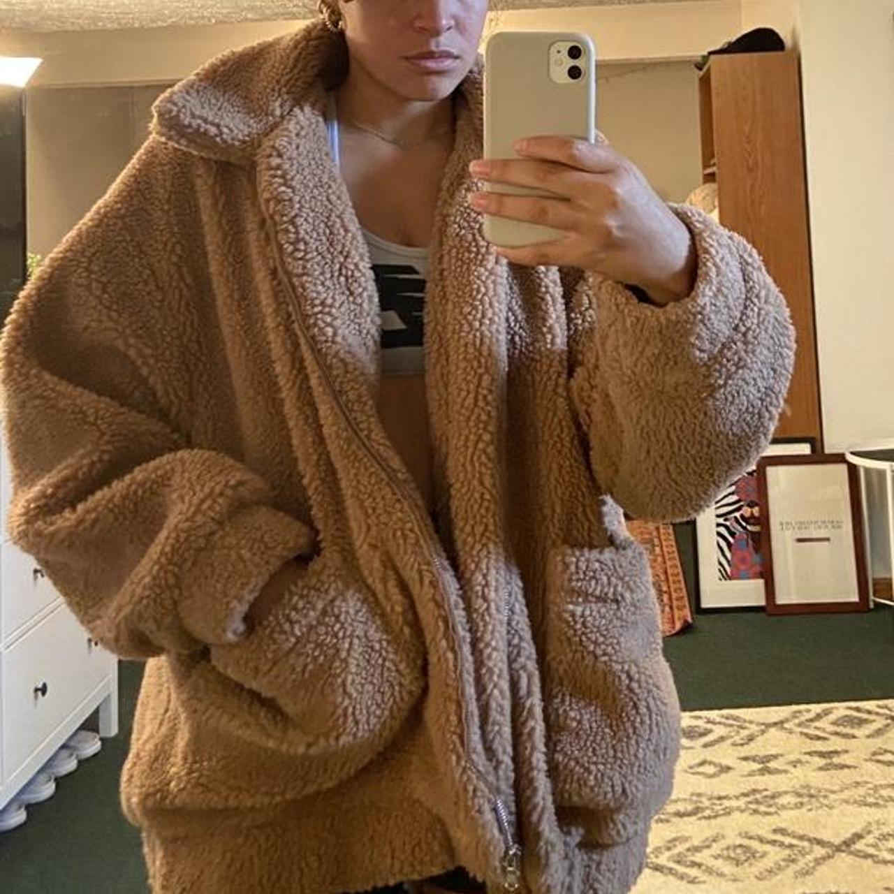 Urban outfitters bear on sale coat