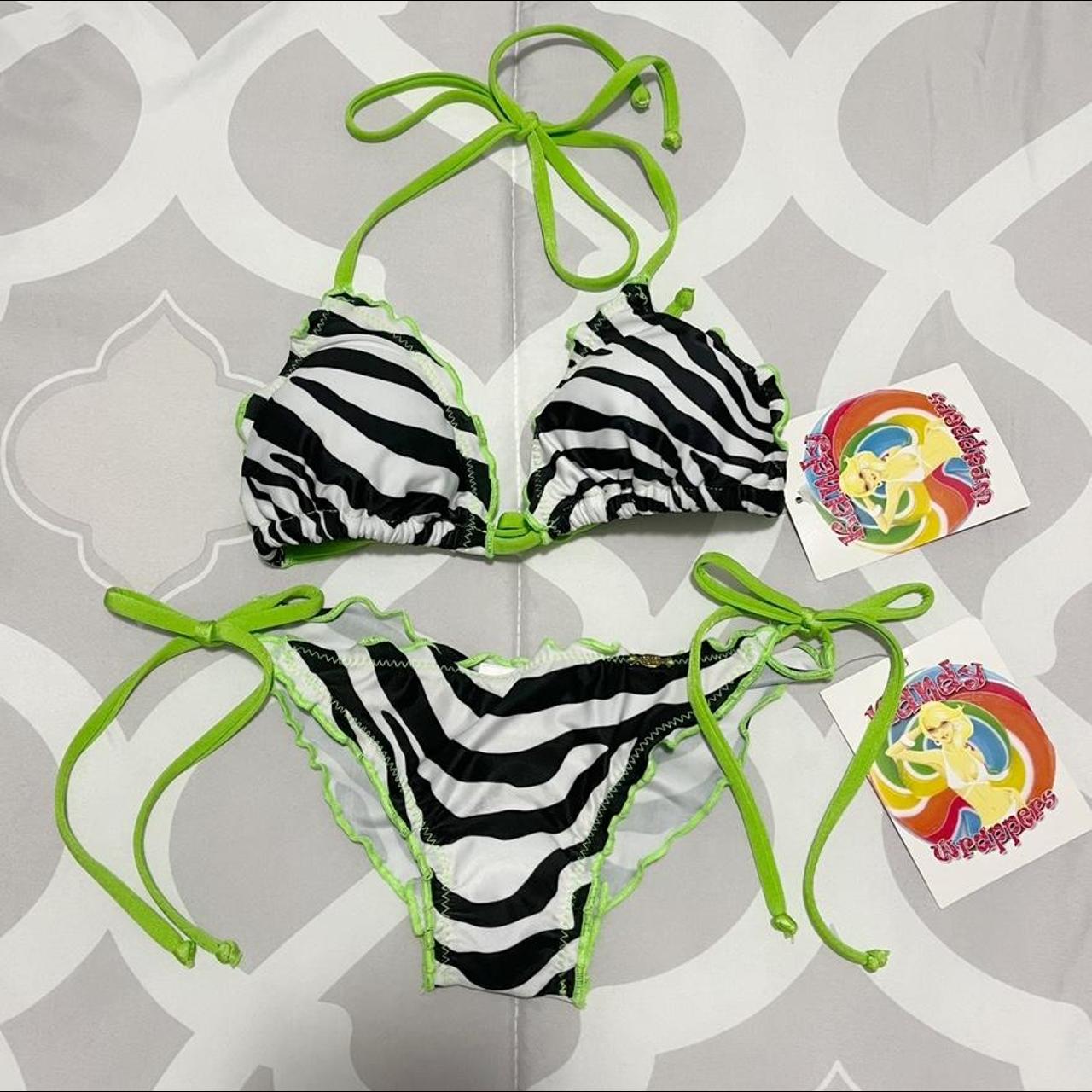 Vintage 2000s ‘Kandy Wrappers’ Zebra Print... Depop