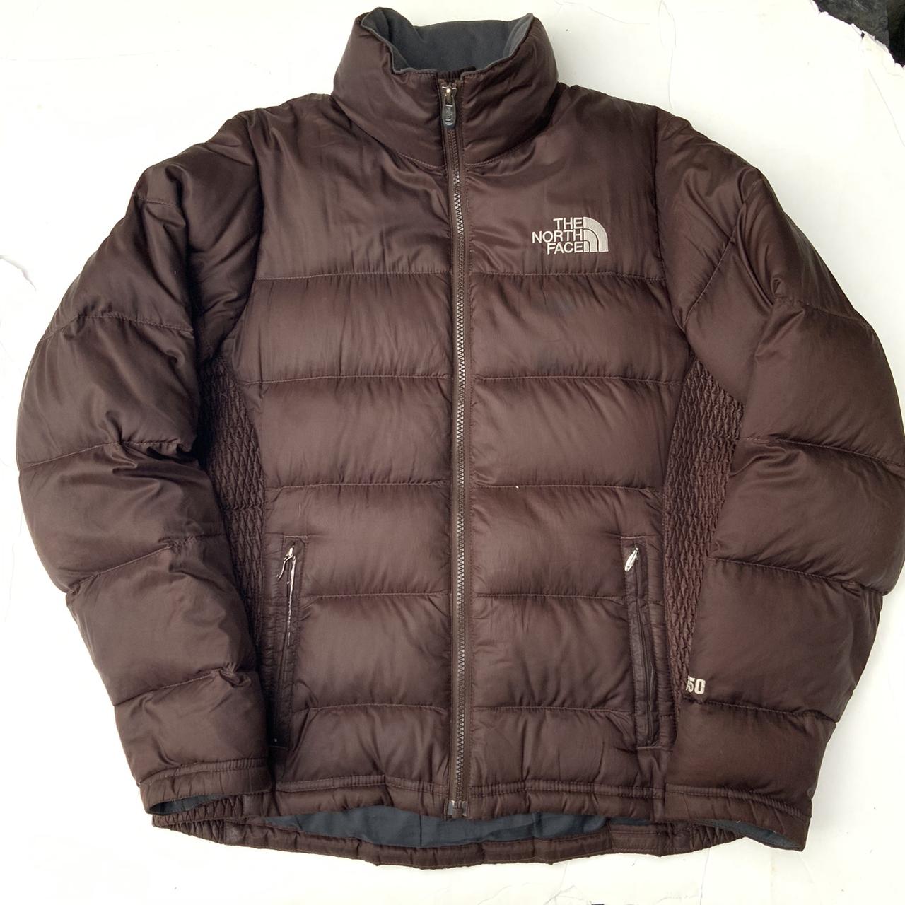 The North Face Puffa Jacket , Brown , Size Women’s... - Depop