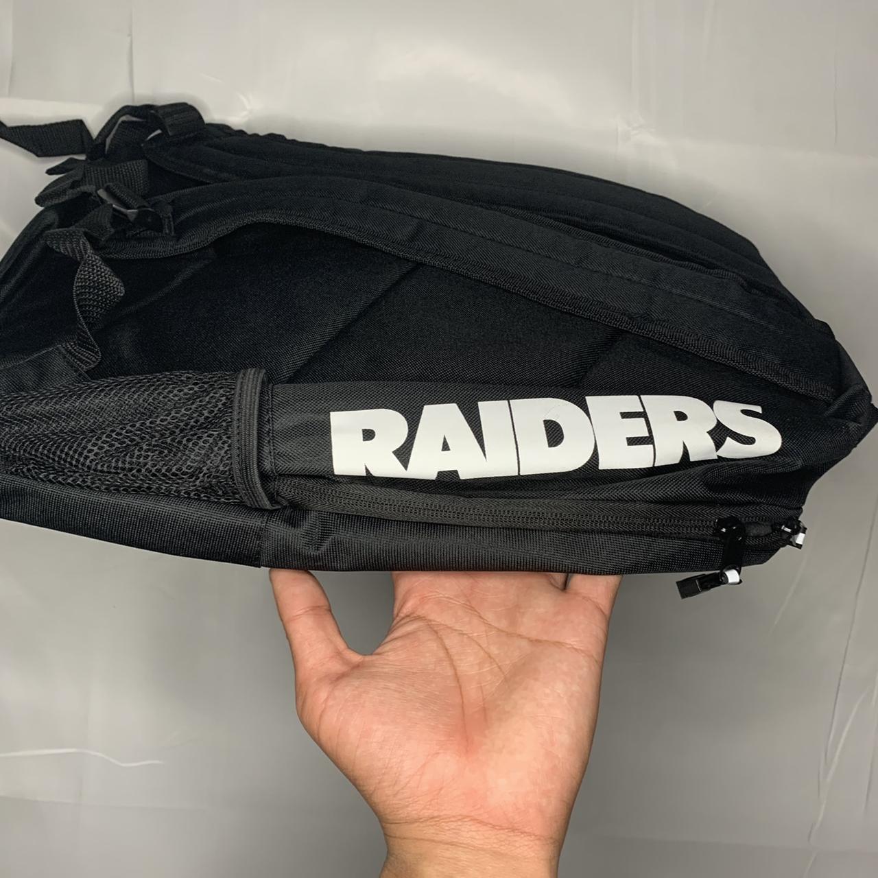 NFL Las Vegas Raiders Patches Mini Backpack BNWT - Depop